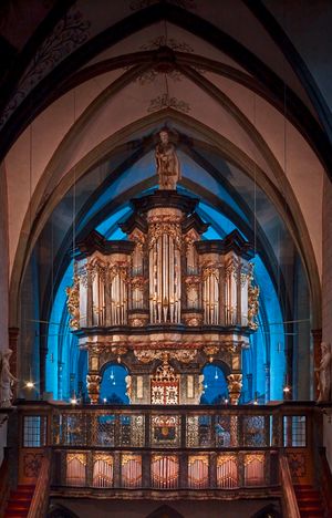 Historische Orgel in der Klosterkirche zu Oelinghausen